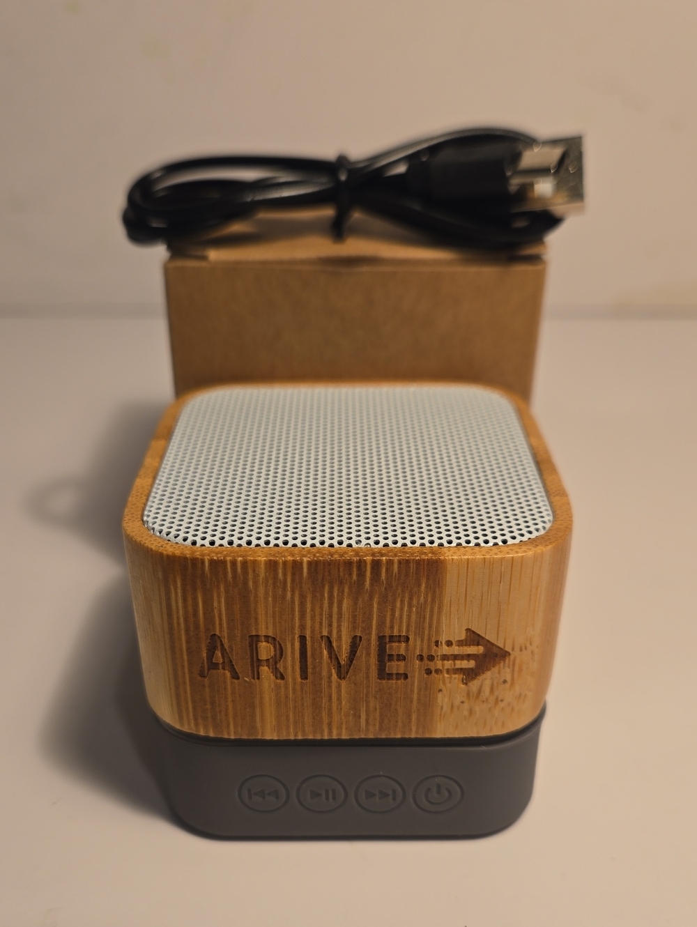 Bamboo Mini Portable Bluetooth Speaker, TF Card Supported and Expanded BXS